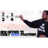 Akil Parker is a professor, tutor and owner of 'All This Math'. In this video Professor Parker shows us a new method to easily divide fractions.