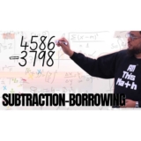 Akil Parker is a professor, tutor and owner of 'All This Math'. In this video Professor Parker shows us how to subtract while borrowing.